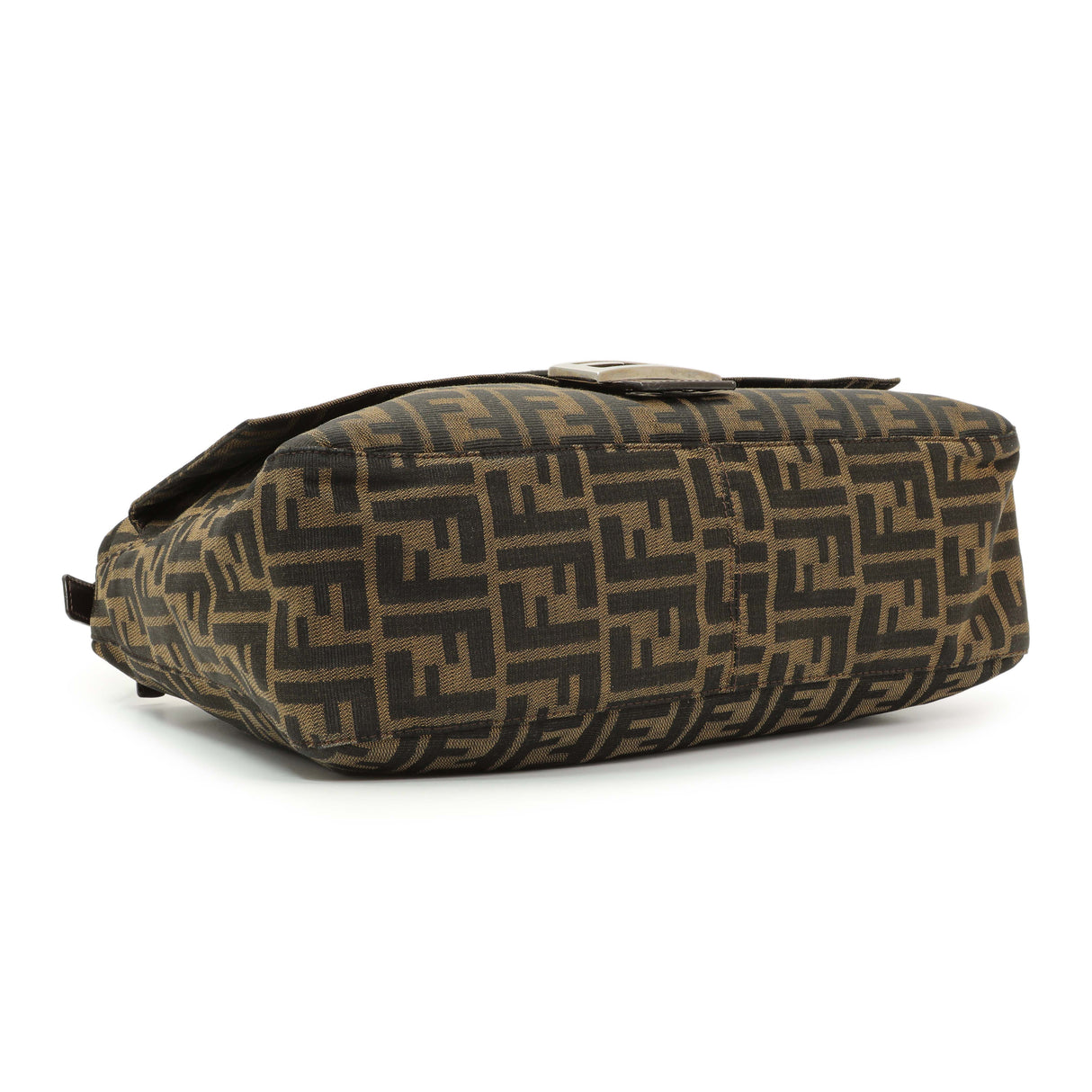 Fendi Zucca Mama Baguette Zip Shoulder Bag Handbags Fendi