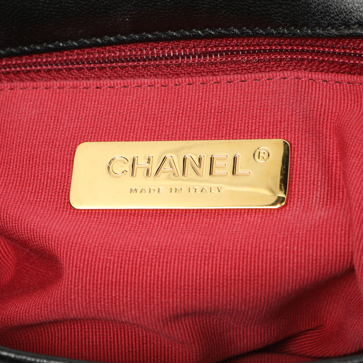 Chanel Black Quilted Lambskin Medium 19 Flap Handbags Chanel