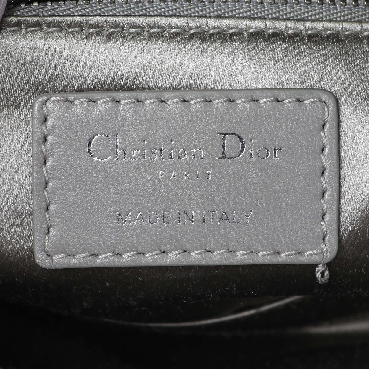 Christian Dior Satin Crystal Cannage Mini Lady Dior Handbags Christian Dior