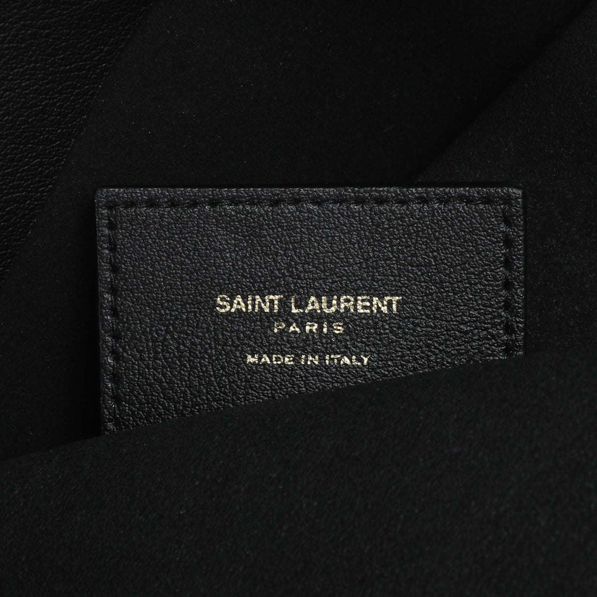 Saint Laurent Black Calfskin Large Shopping Tote Handbags Saint Laurent
