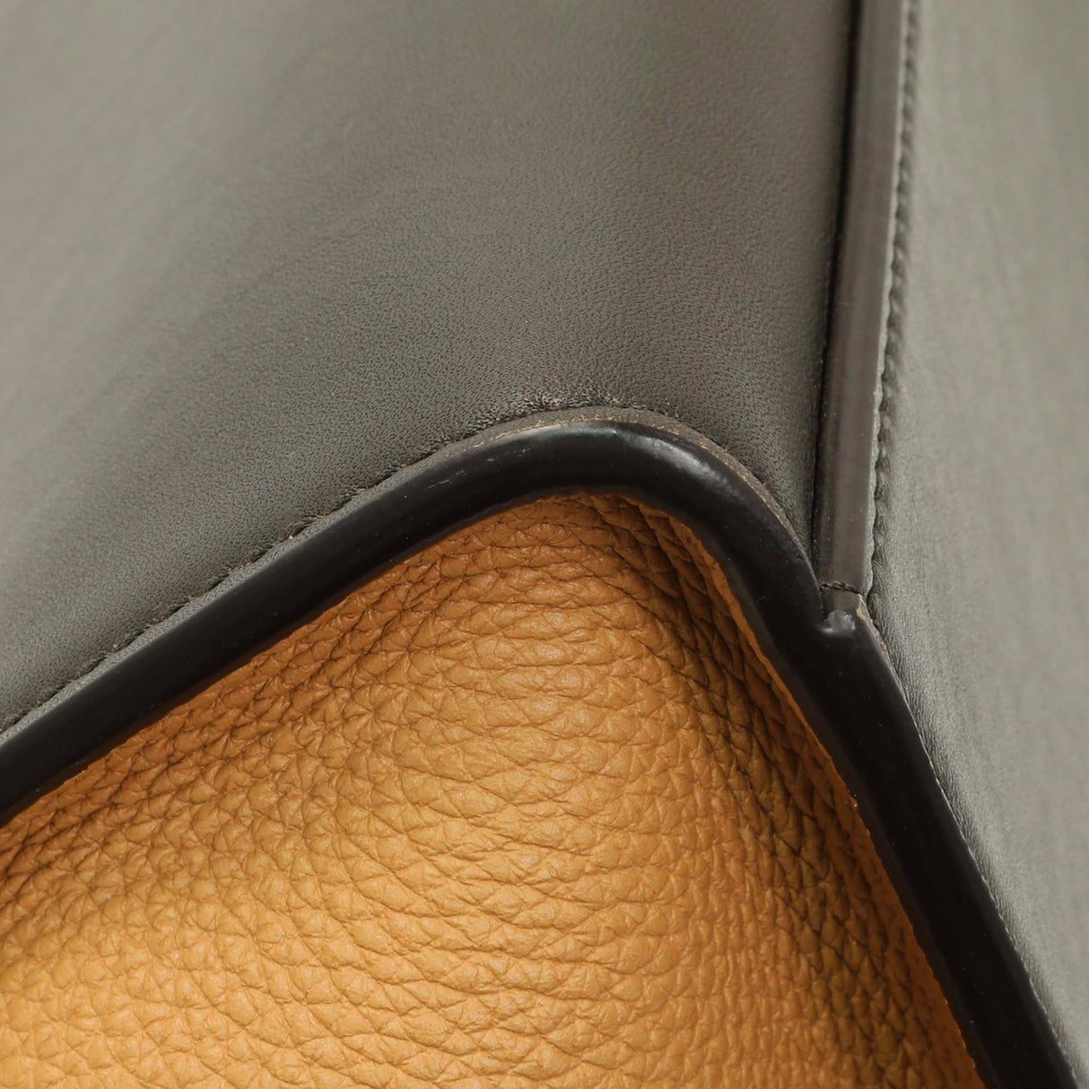 Celine Tricolor Calfskin Small Trapeze Handbags Celine