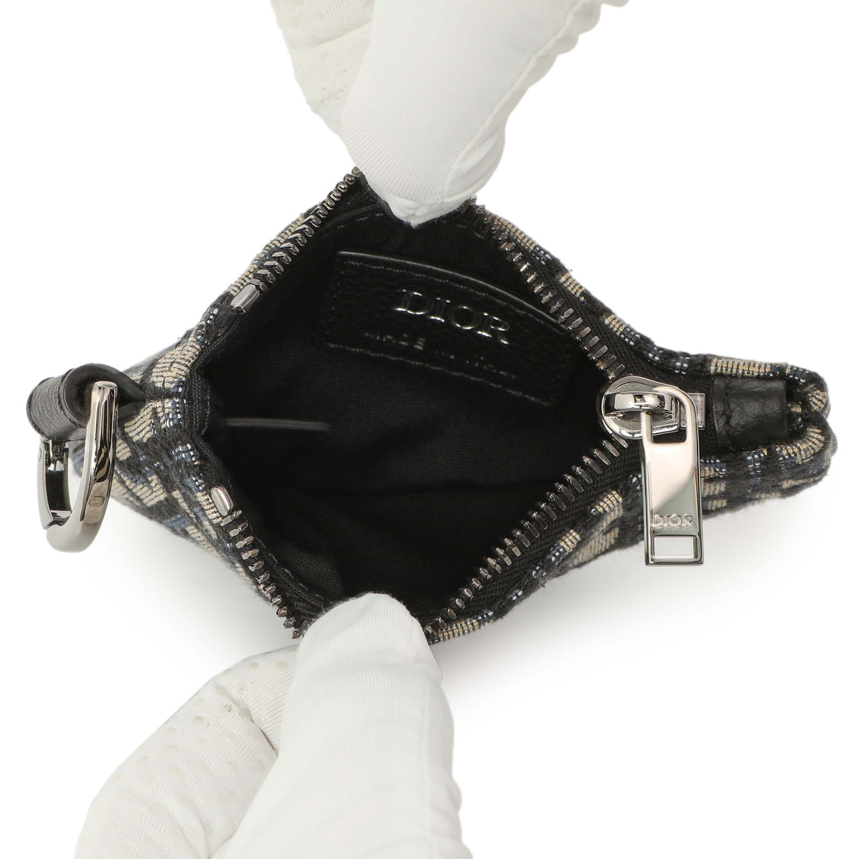 Christian Dior Oblique Saddle Triple Pouch Handbags Christian Dior