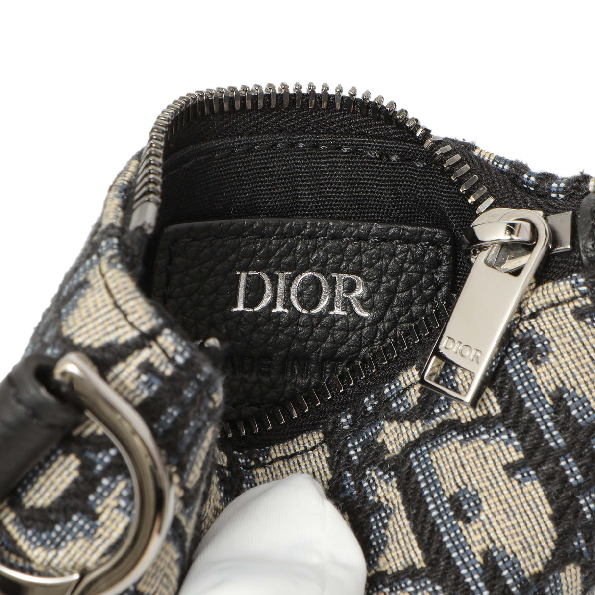 Christian Dior Oblique Saddle Triple Pouch Handbags Christian Dior