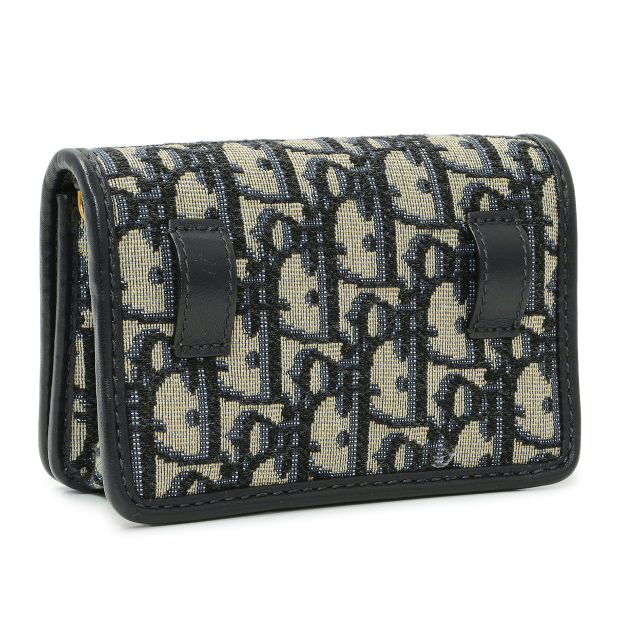 Christian Dior Blue Oblique Nano 30 Montaigne Pouch Handbags Christian Dior