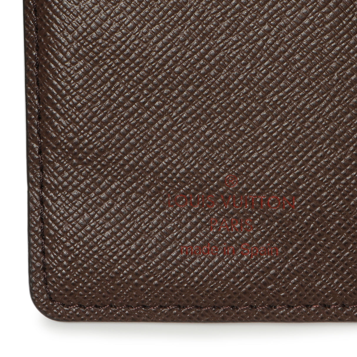 Louis Vuitton Damier Ebene Small Ring Agenda Cover Accessories Louis Vuitton
