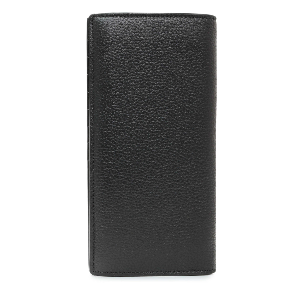 Christian Dior Black Calfskin Icon Vertical Wallet Accessories Christian Dior