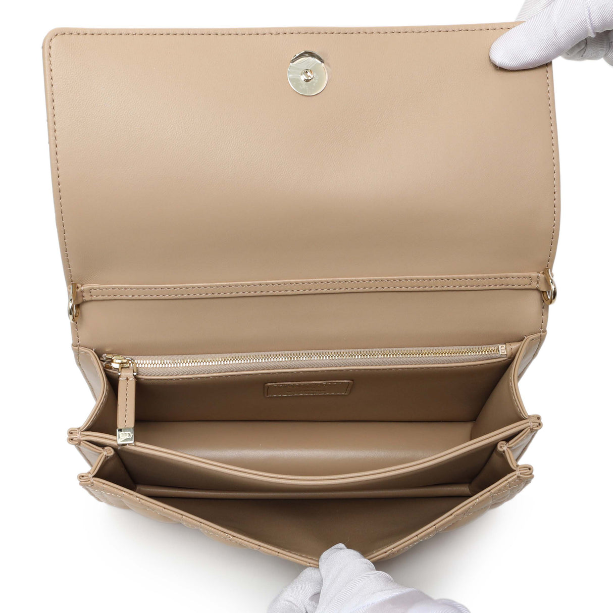 Christian Dior Biscuit Cannage Lambskin My Dior Top Handle Bag Handbags Christian Dior