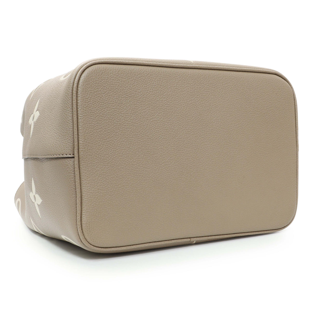 Louis Vuitton Tourterelle Creme Empreinte Monogram Giant Neonoe MM Handbags Louis Vuitton