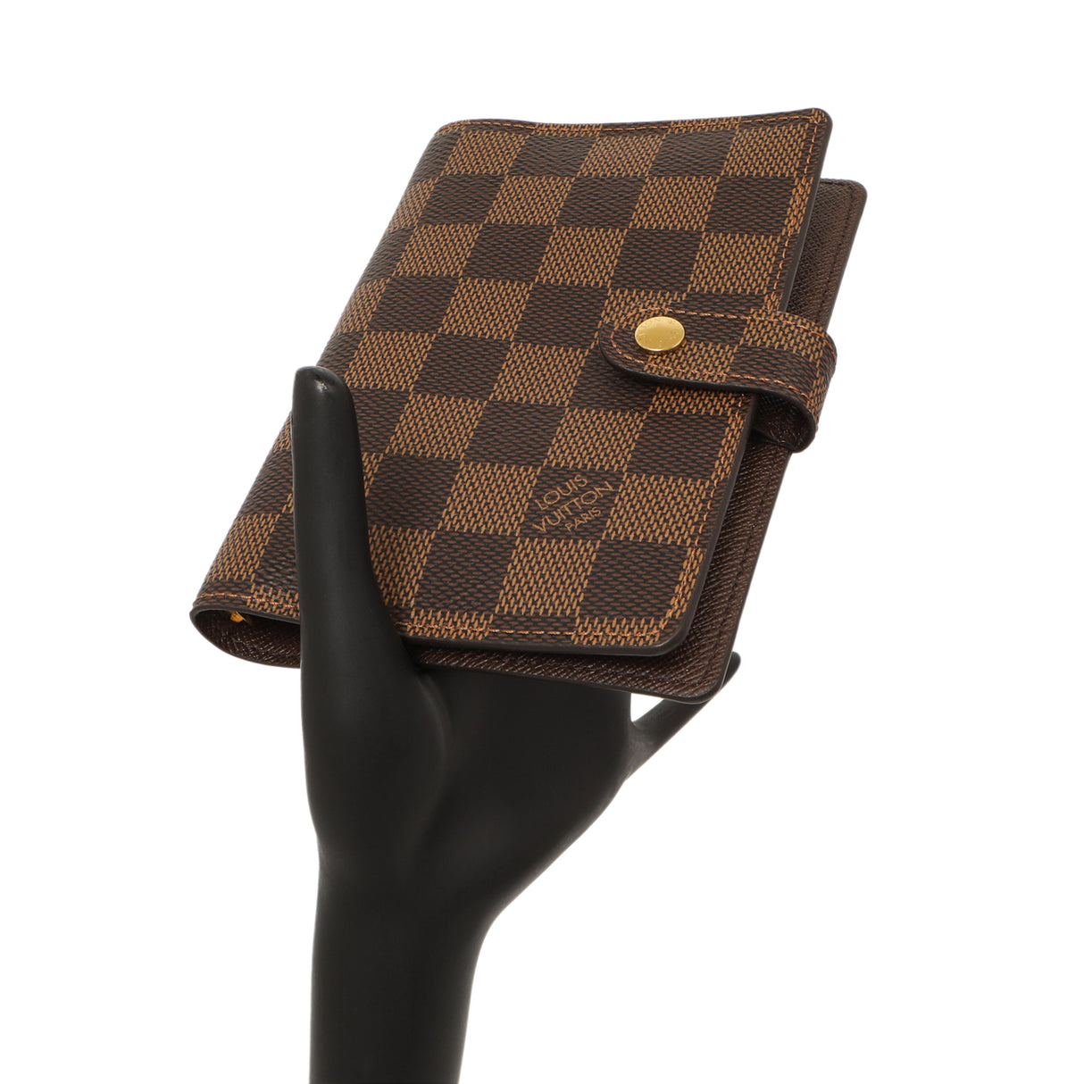 Louis Vuitton Damier Ebene Small Ring Agenda Cover Accessories Louis Vuitton