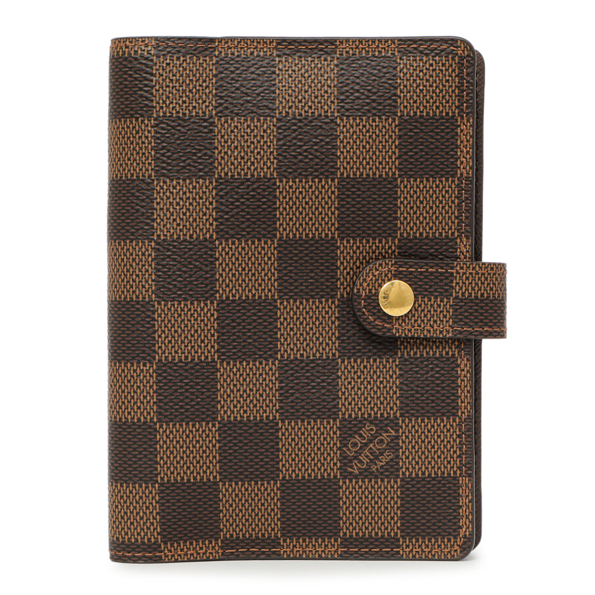 Louis Vuitton Damier Ebene Small Ring Agenda Cover Accessories Louis Vuitton
