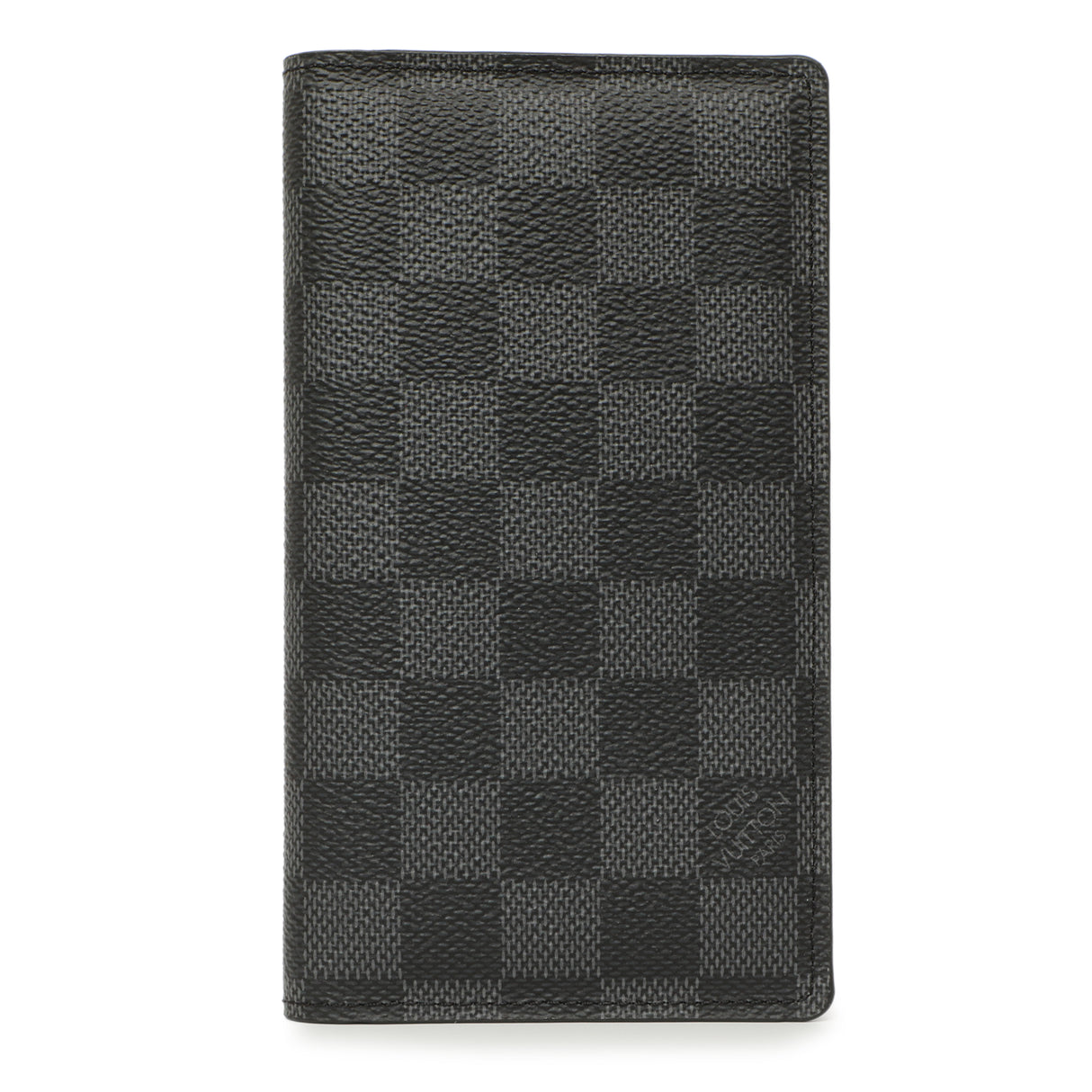Louis Vuitton Damier Graphite Checkbook Cover Wallet Accessories Louis Vuitton