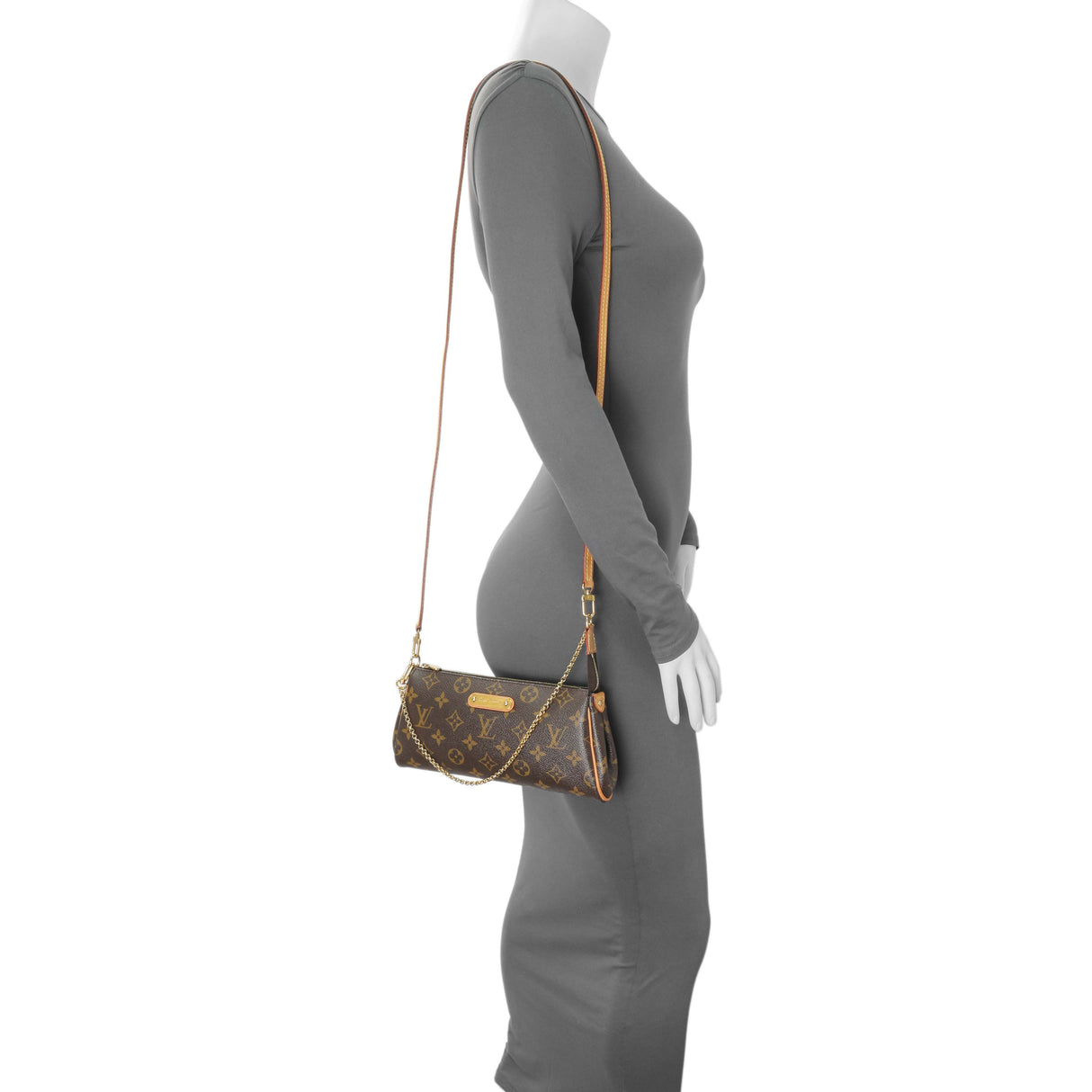 Louis Vuitton Monogram Eva Clutch Handbags Louis Vuitton
