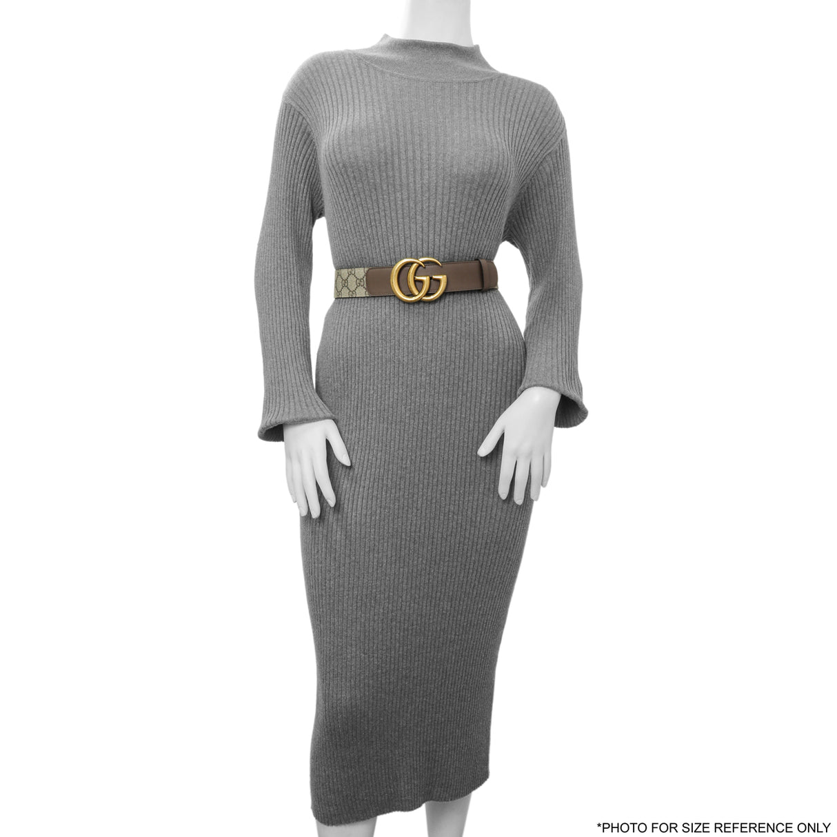 Gucci GG Supreme Monogram Double G 40mm Belt Accessories Gucci