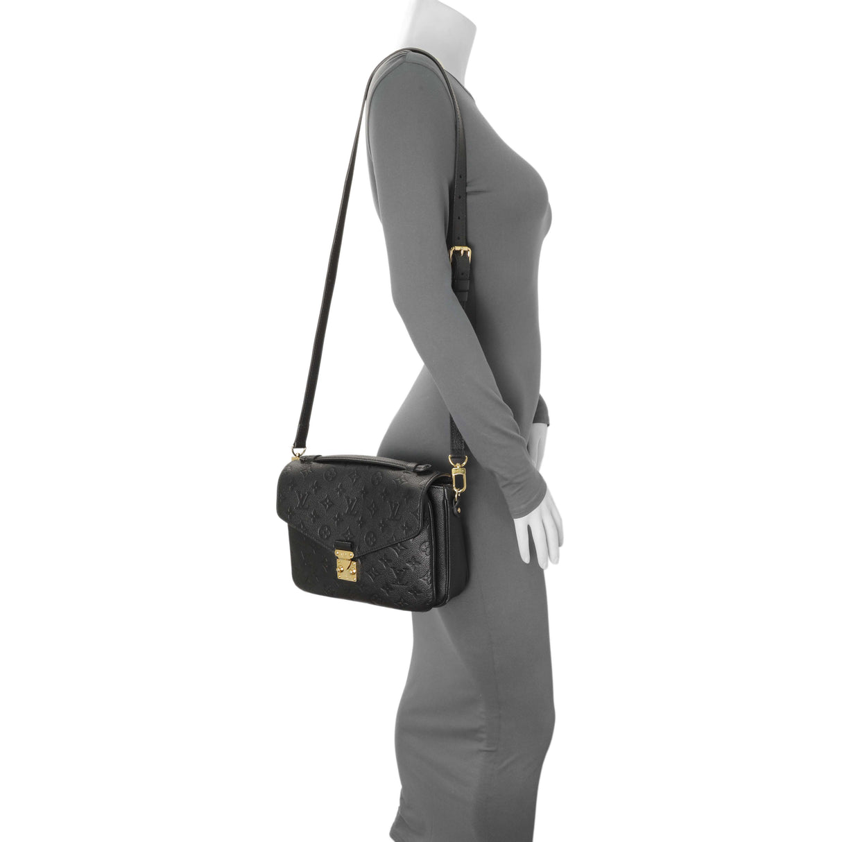 Louis Vuitton Black Empreinte Pochette Metis Handbags Louis Vuitton