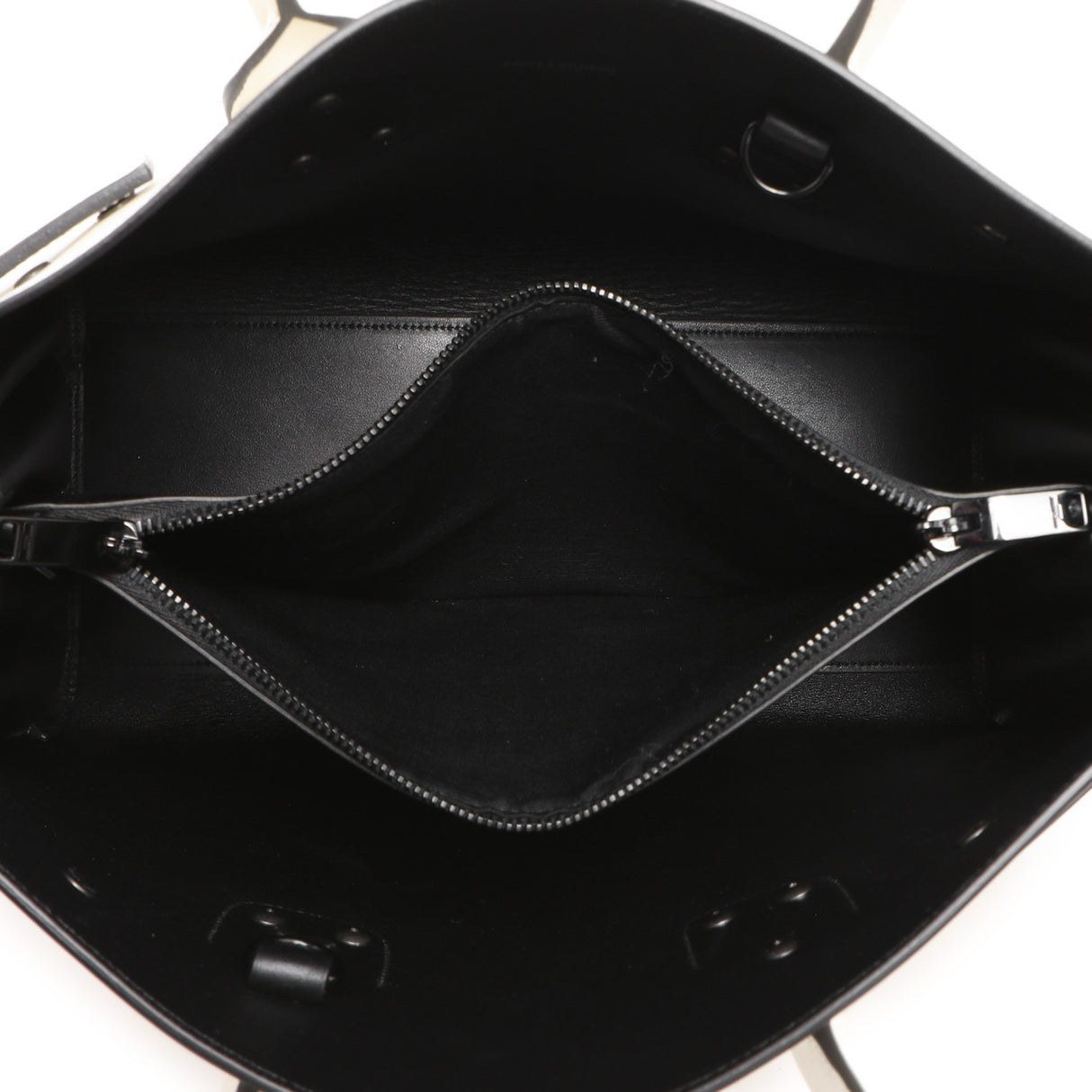 Saint Laurent White Calfskin Small Sac De Jour Handbags Saint Laurent