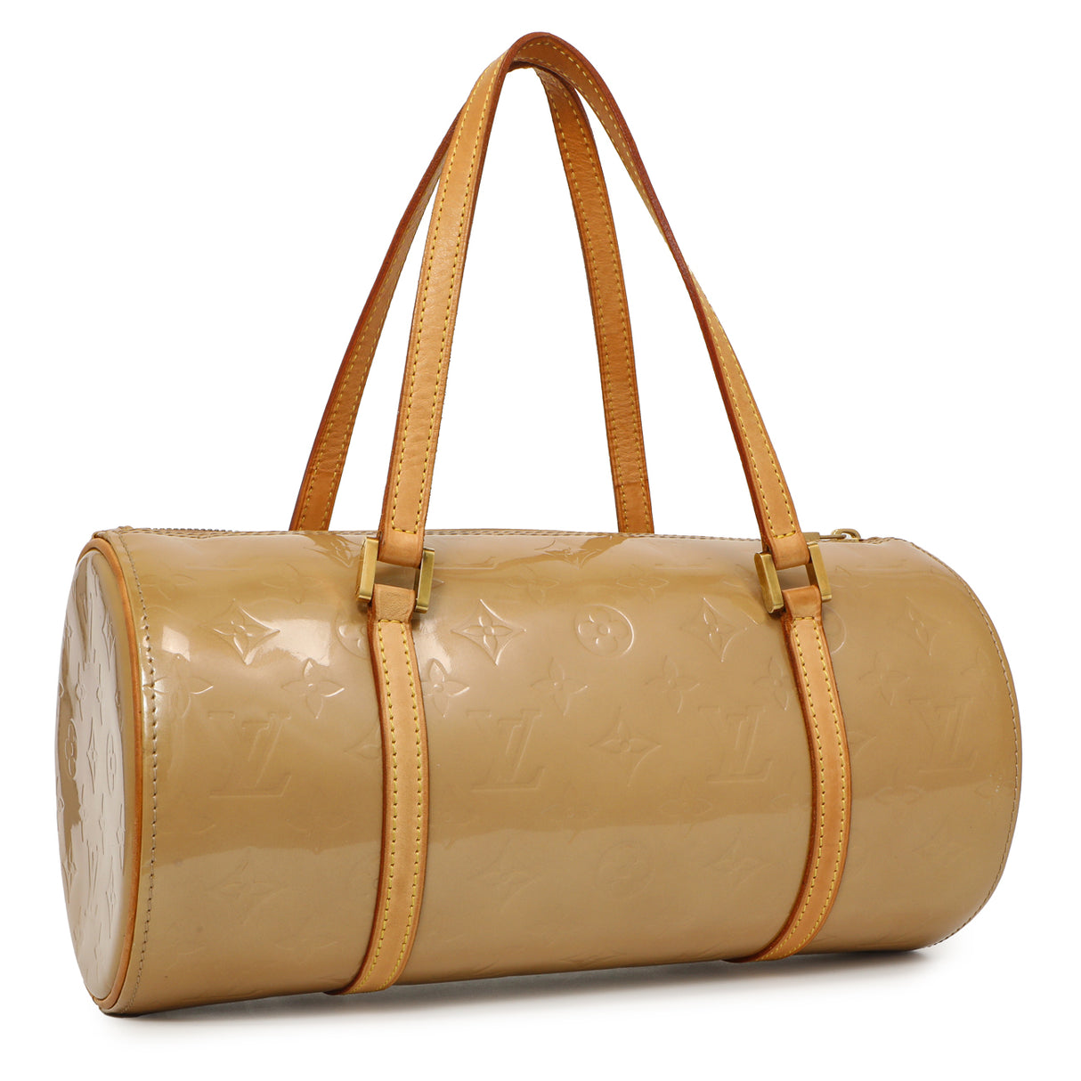 Louis Vuitton Beige Vernis Bedford Handbags Louis Vuitton