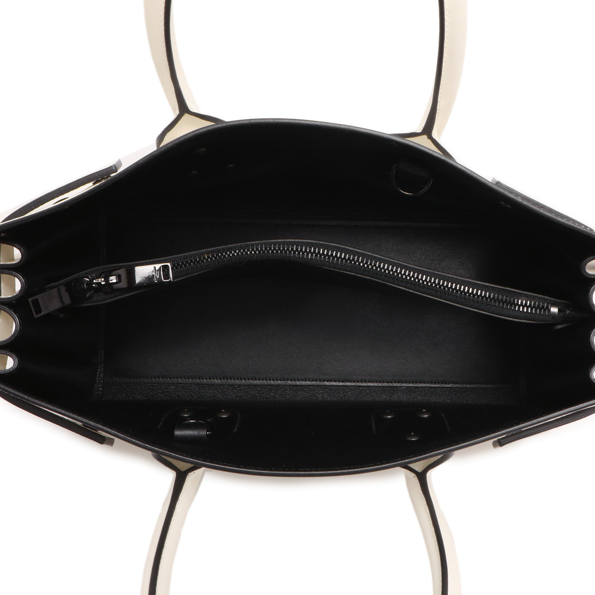 Saint Laurent White Calfskin Small Sac De Jour Handbags Saint Laurent