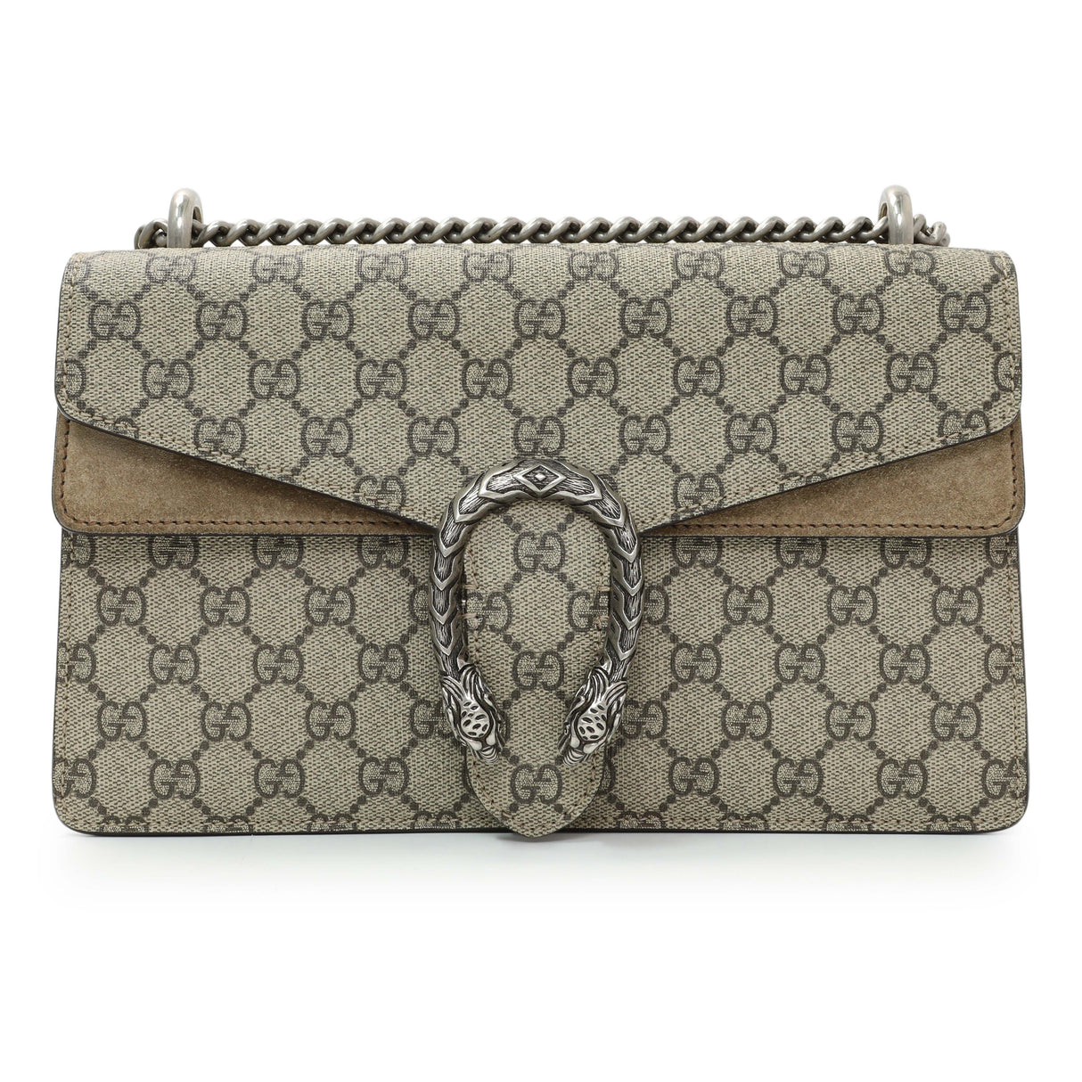 Gucci GG Supreme Monogram Small Dionysus Shoulder Bag Handbags Gucci
