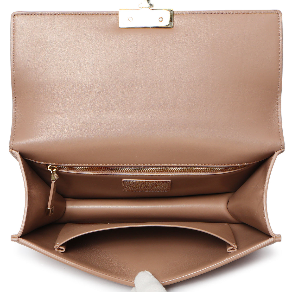 Christian Dior Blush Grained Calfskin 30 Montaigne Chain Flap Bag Handbags Christian Dior