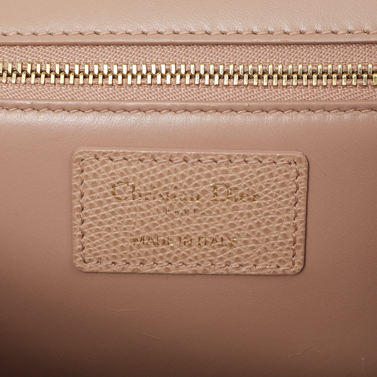 Christian Dior Blush Grained Calfskin 30 Montaigne Chain Flap Bag Handbags Christian Dior