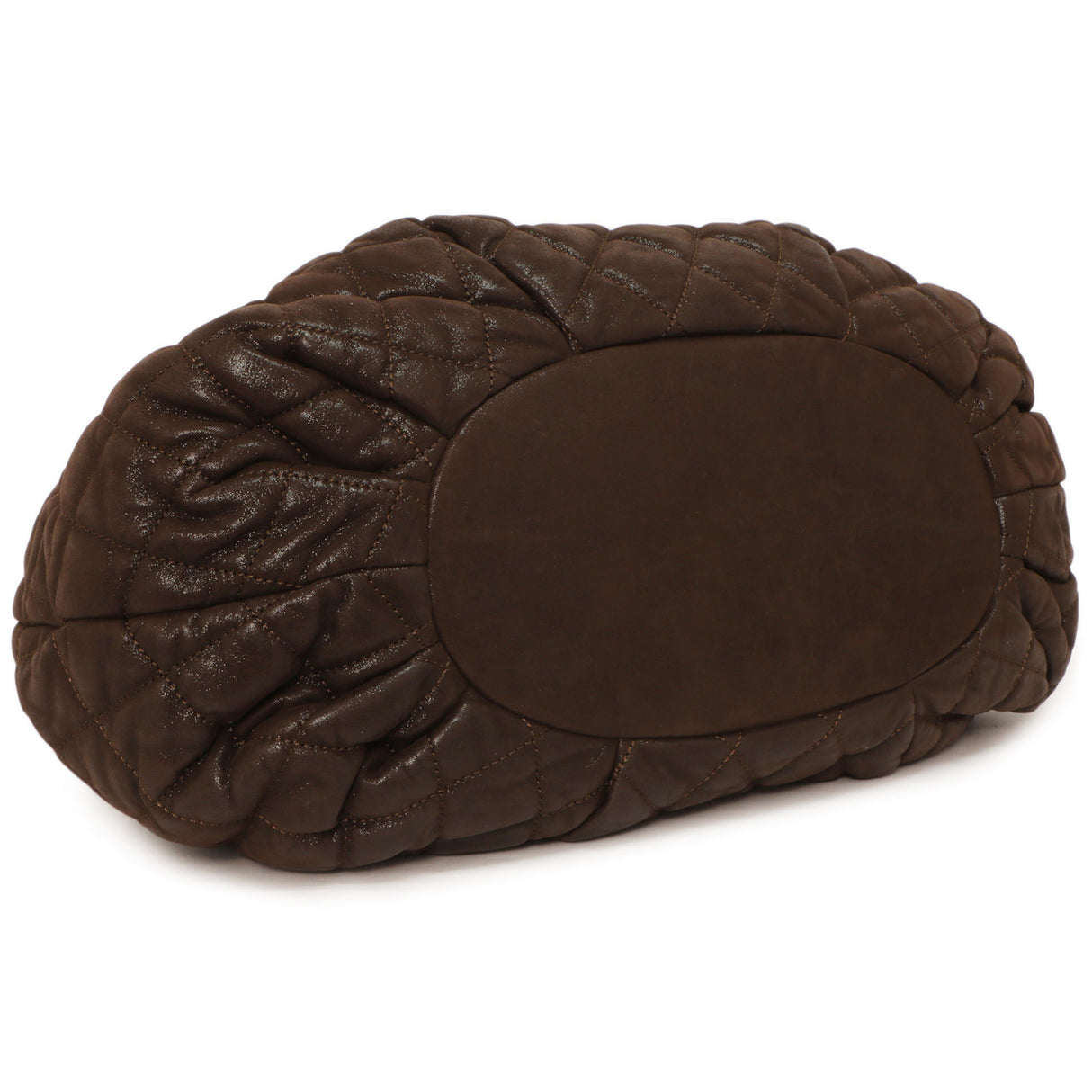 Chanel Burgundy Quilted Iridescent Calfskin Small In The Mix Tote Handbags Chanel