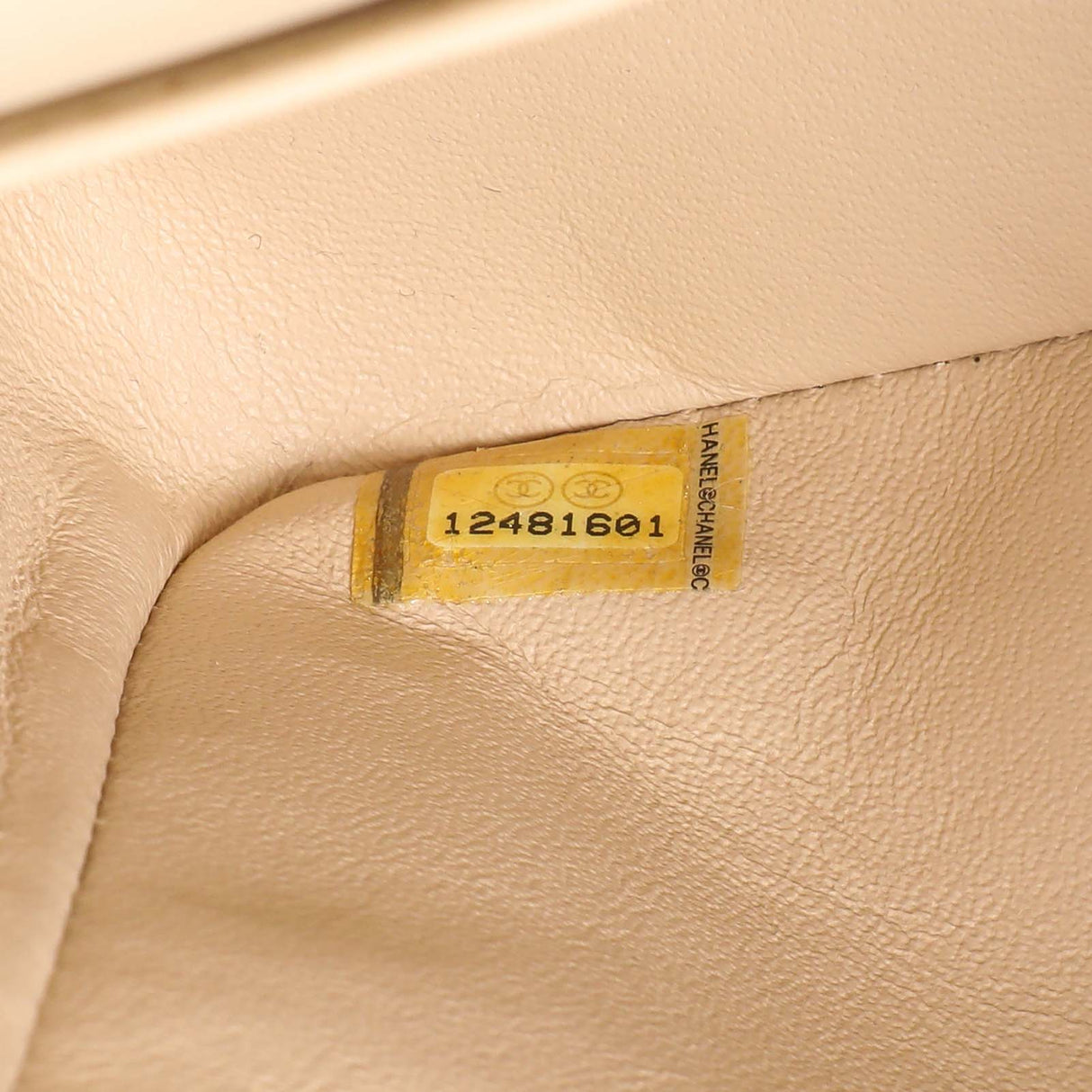 Chanel Beige Caviar Medium Classic Flap Handbags Chanel