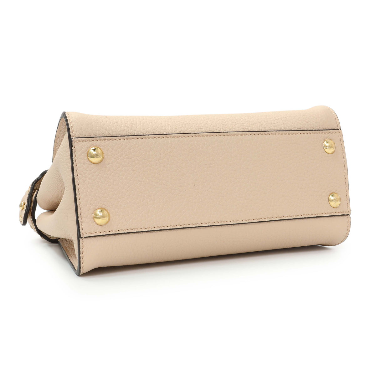 Fendi Cuoio Romano Selleria Small Peekaboo Iconic Satchel Handbags Fendi