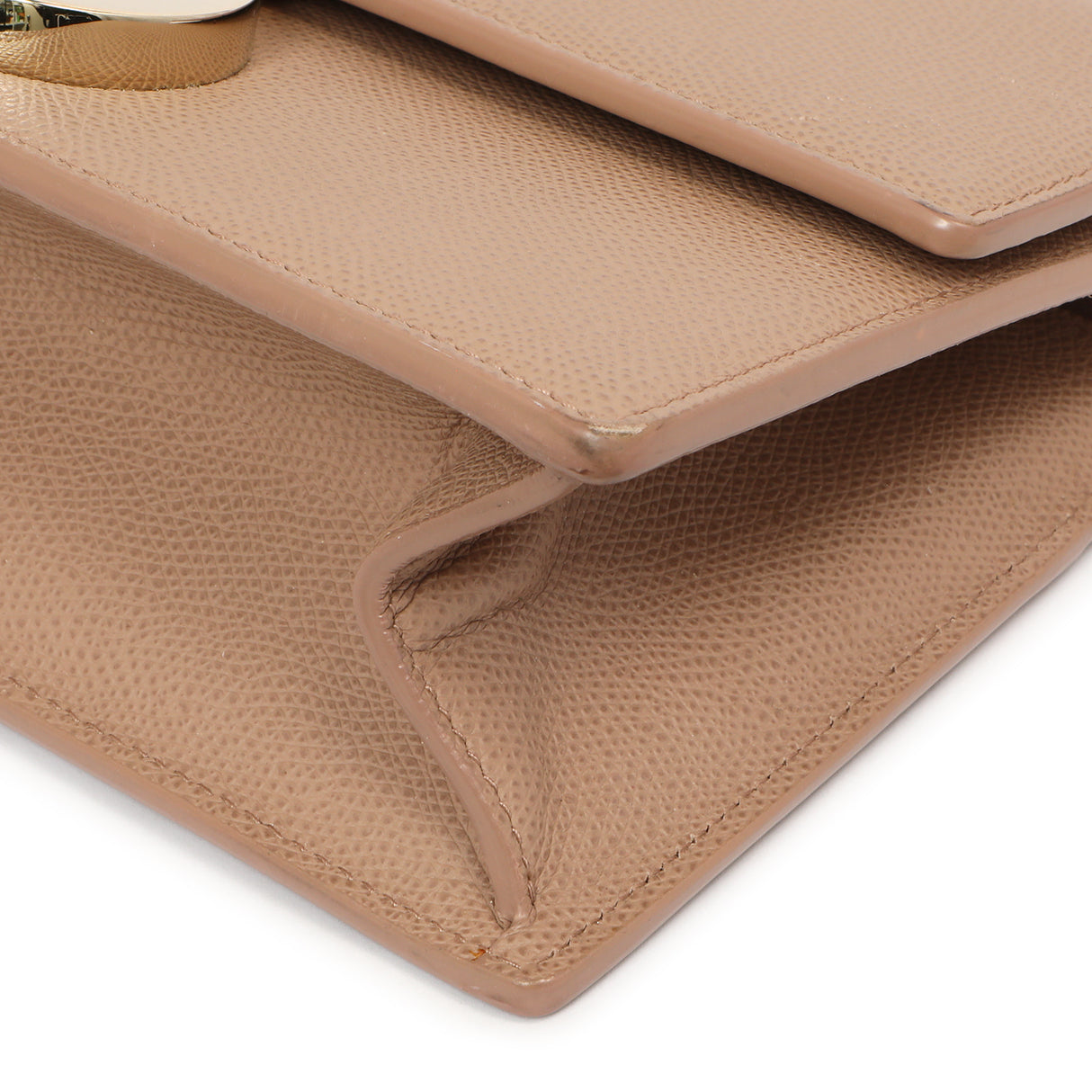 Christian Dior Blush Grained Calfskin 30 Montaigne Chain Flap Bag Handbags Christian Dior