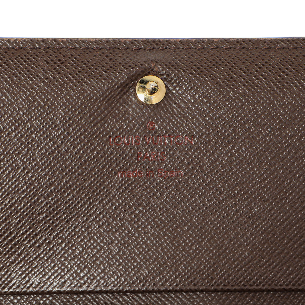 Louis Vuitton Damier Ebene Porte-Monnaie Billets Tresor Wallet Accessories Louis Vuitton