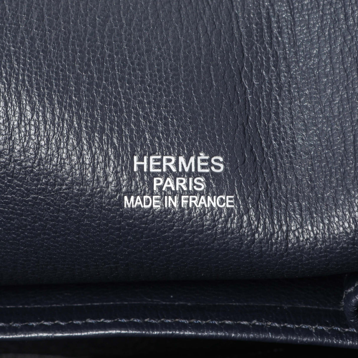 Hermes Bleu Nuit Clemence Jypsiere 34 Handbags Hermes