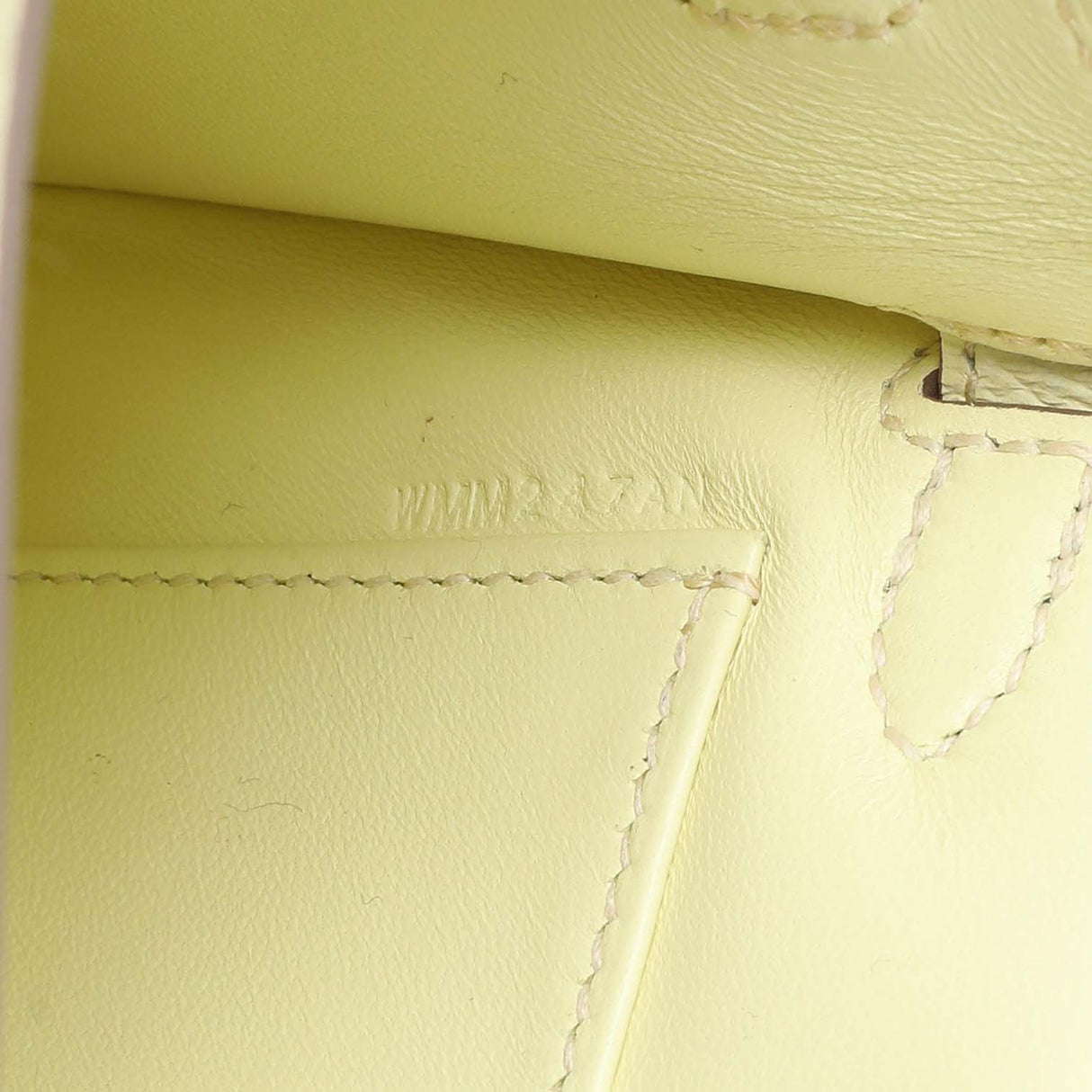 Hermes Jaune Milton Epsom Mini Kelly Sellier 20 Handbags Hermes