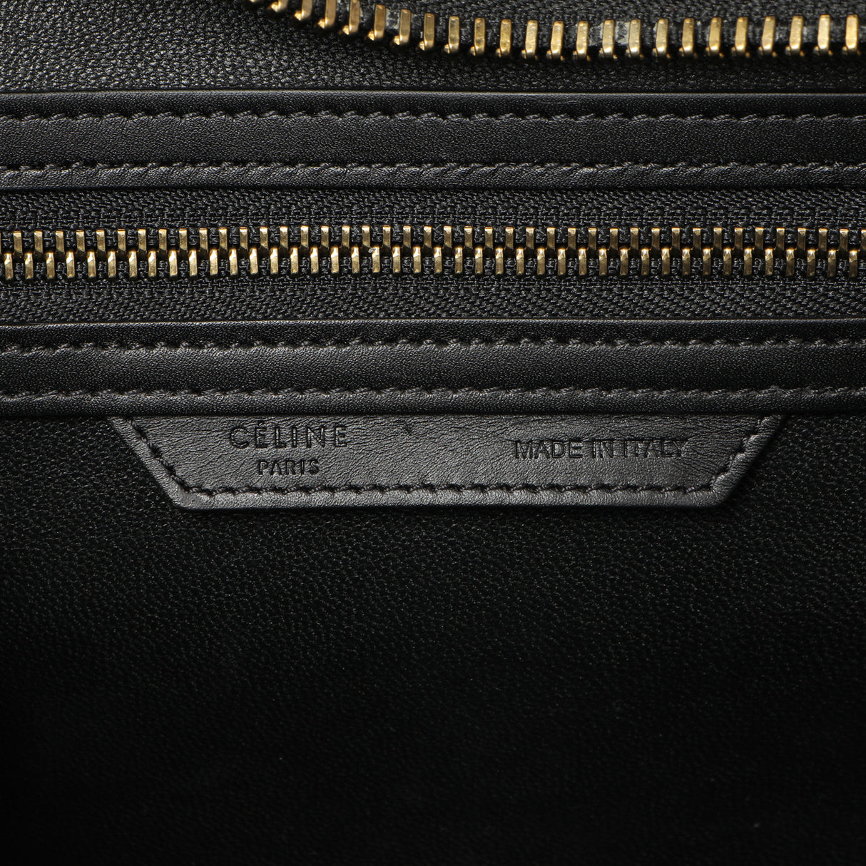 Celine Tricolor Calfskin Micro Luggage Tote Handbags Celine