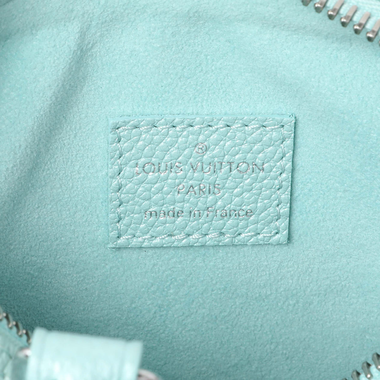 Louis Vuitton Pearly Lagoon Turquoise Empreinte Monogram Nano Speedy Handbags Louis Vuitton