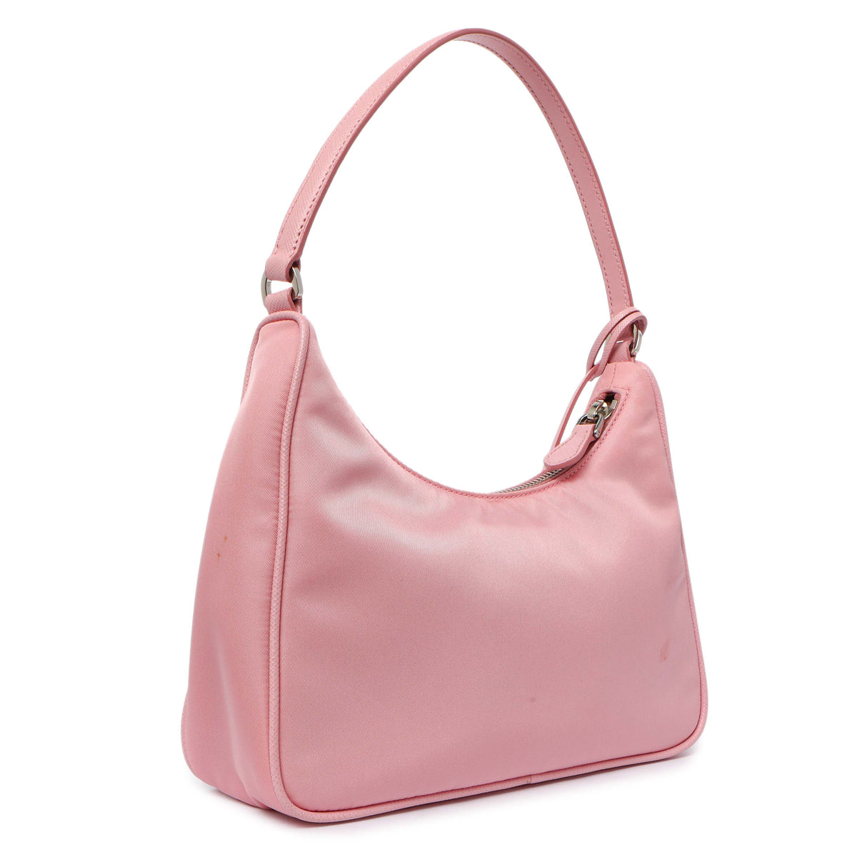 Prada Rosa Tessuto Nylon Saffiano Mini Re-Edition 2005 Bag Handbags Prada