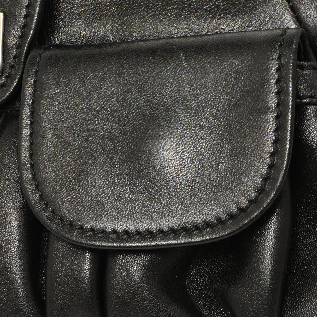 Salvatore Ferragamo Black Calfskin Gancini Bag Handbags Salvatore Ferragamo