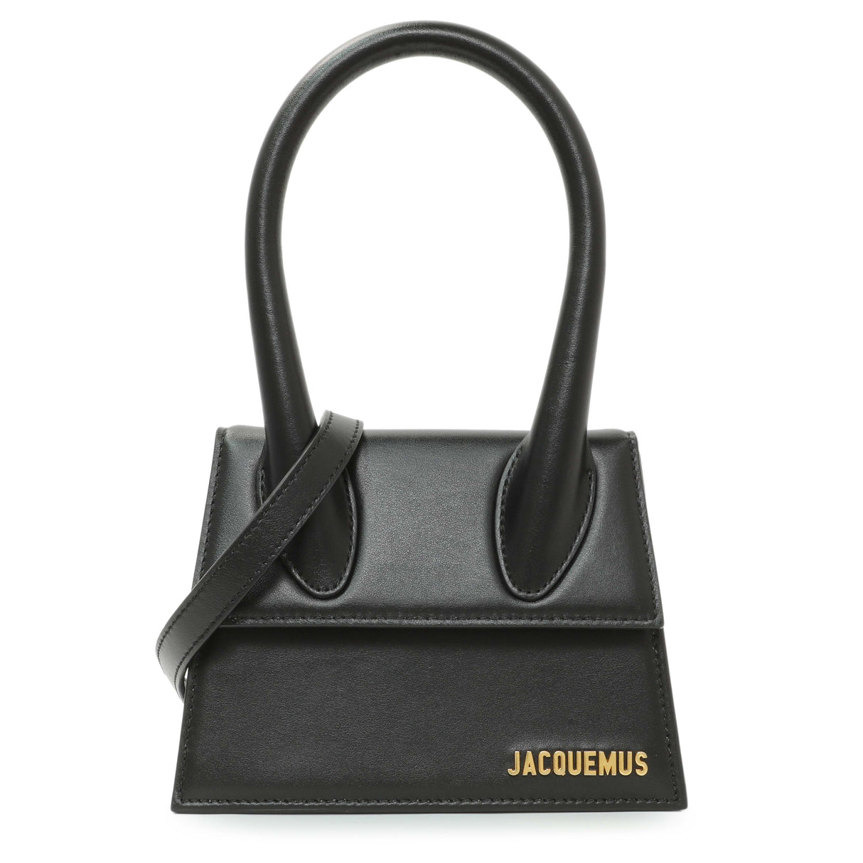 Jacquemus Black Smooth Calfskin Le Chiquito Moyen Handbags Jacquemus