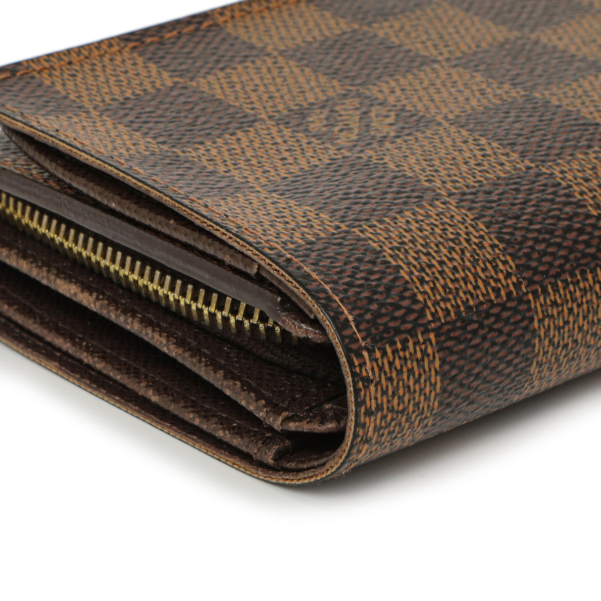 Louis Vuitton Damier Ebene Porte-Monnaie Billets Tresor Wallet Accessories Louis Vuitton