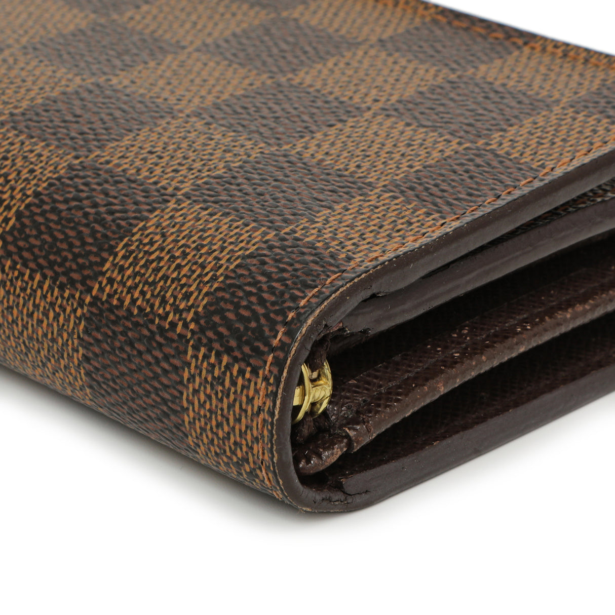 Louis Vuitton Damier Ebene Porte-Monnaie Billets Tresor Wallet Accessories Louis Vuitton