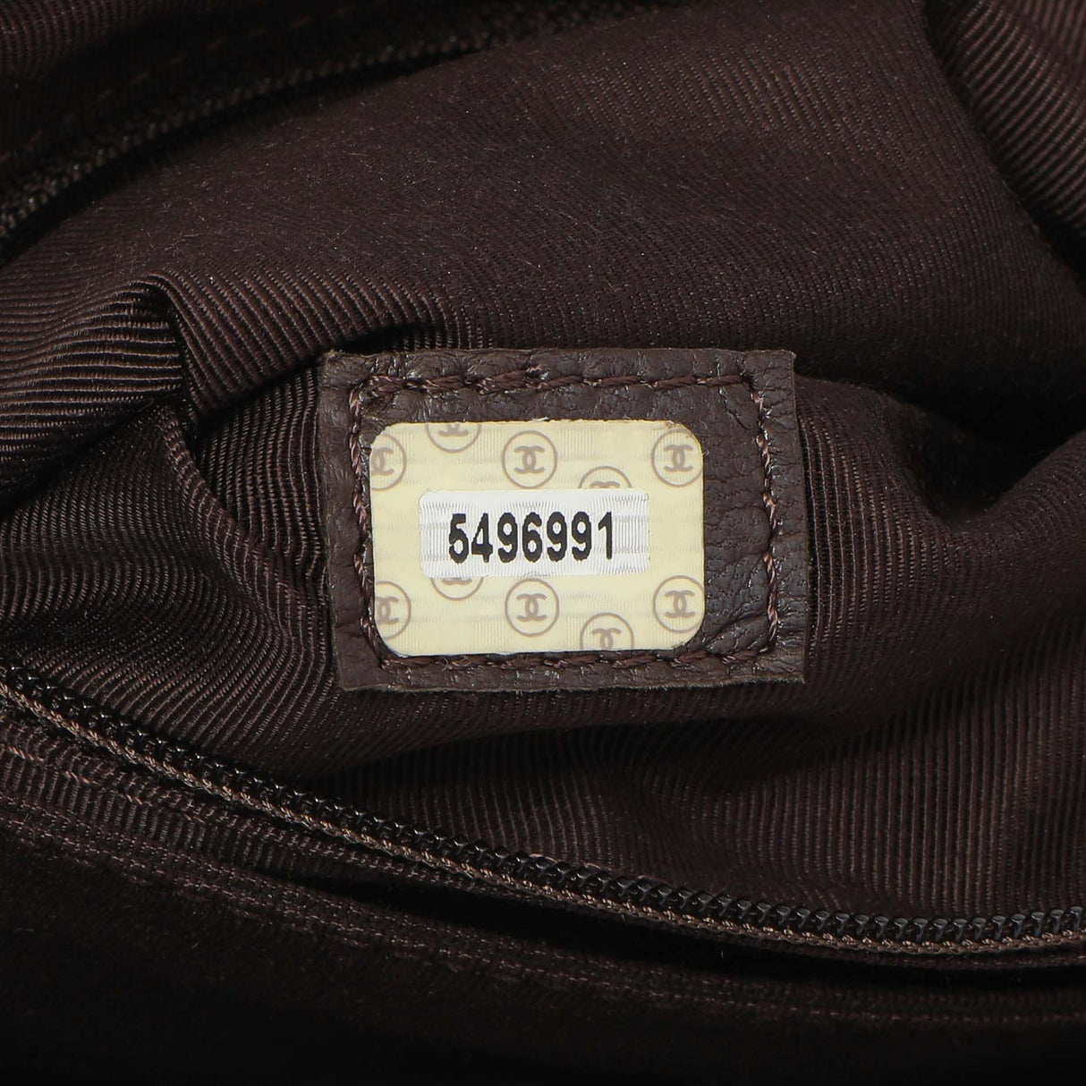 Chanel Brown Suede CC Backpack Handbags Chanel