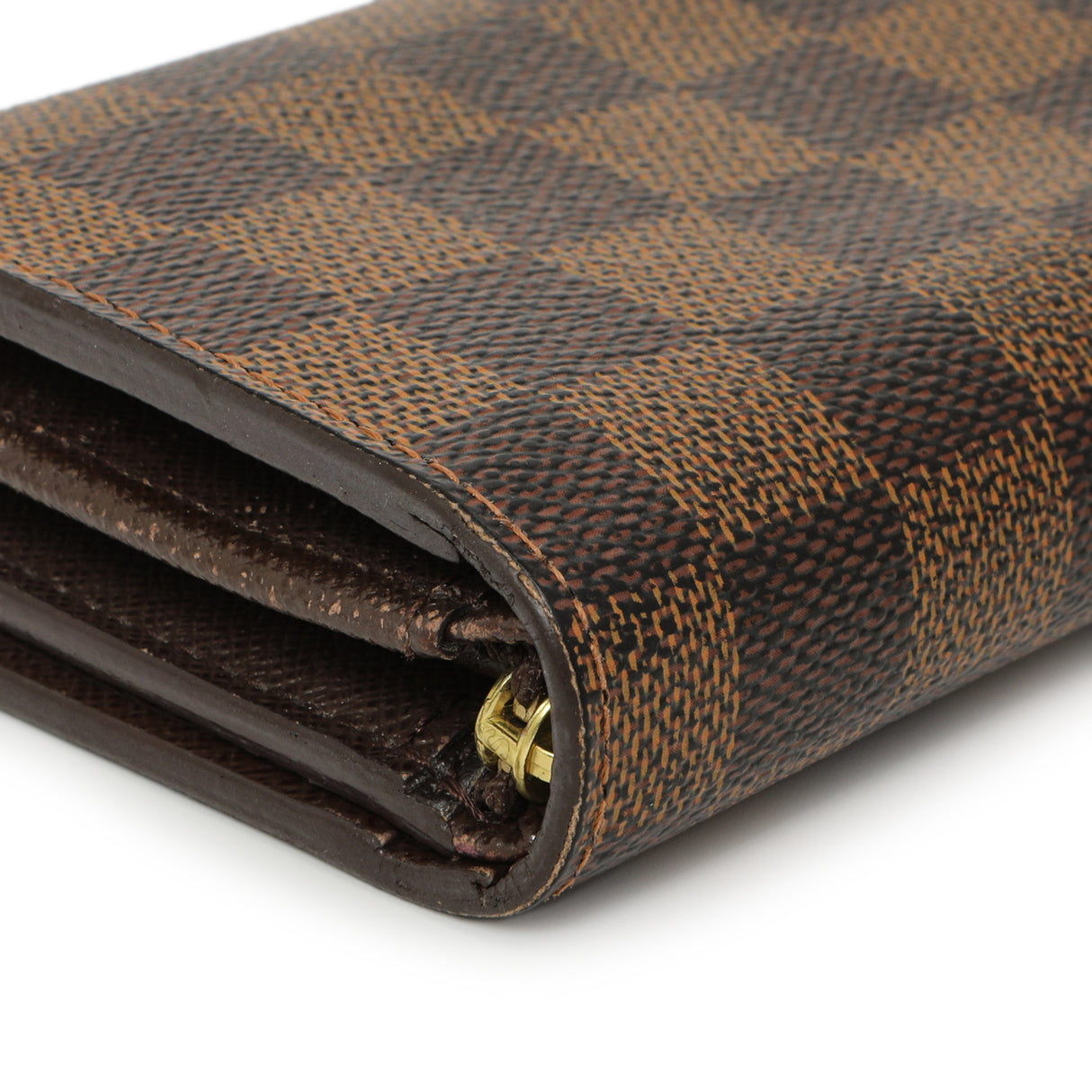 Louis Vuitton Damier Ebene Porte-Monnaie Billets Tresor Wallet Accessories Louis Vuitton