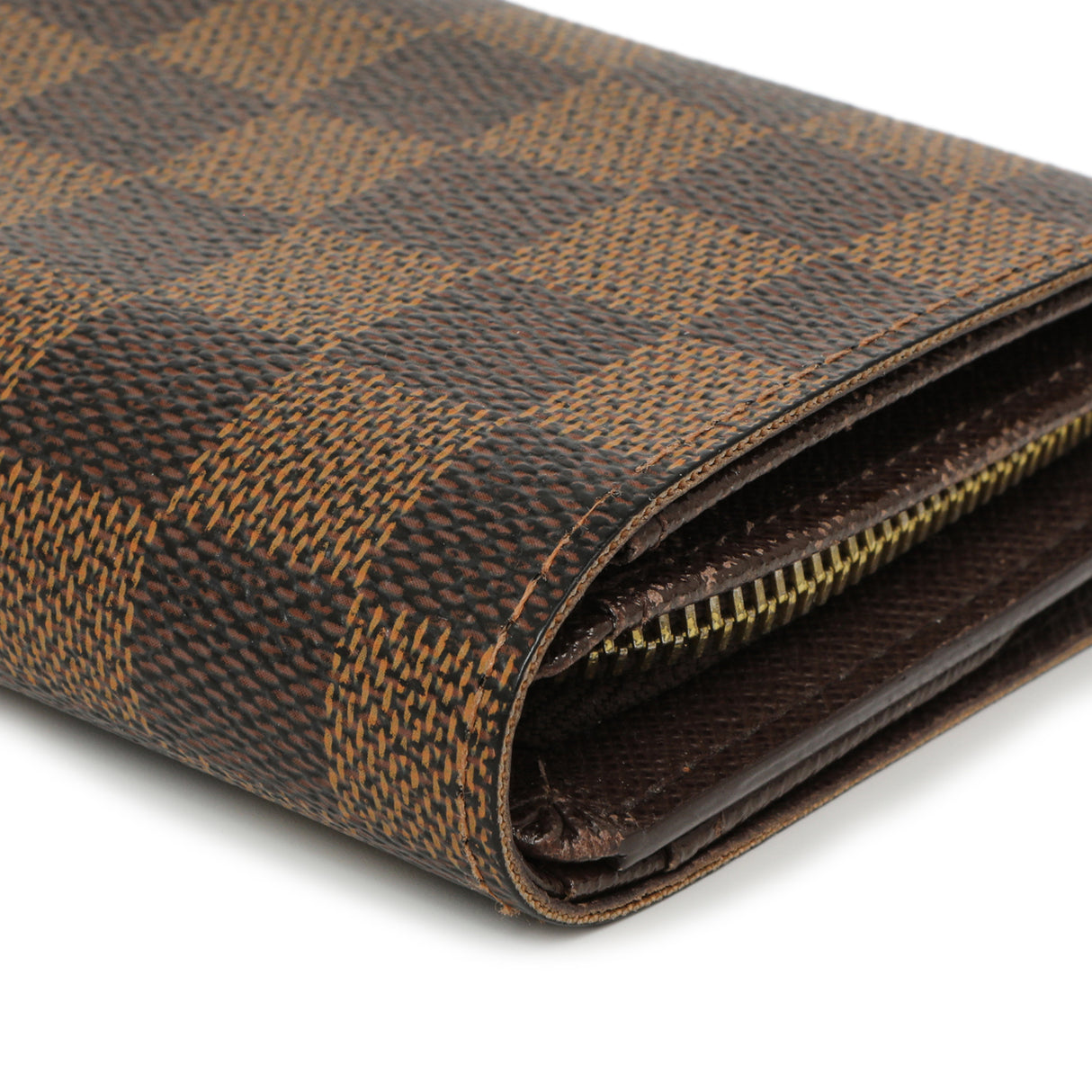 Louis Vuitton Damier Ebene Porte-Monnaie Billets Tresor Wallet Accessories Louis Vuitton