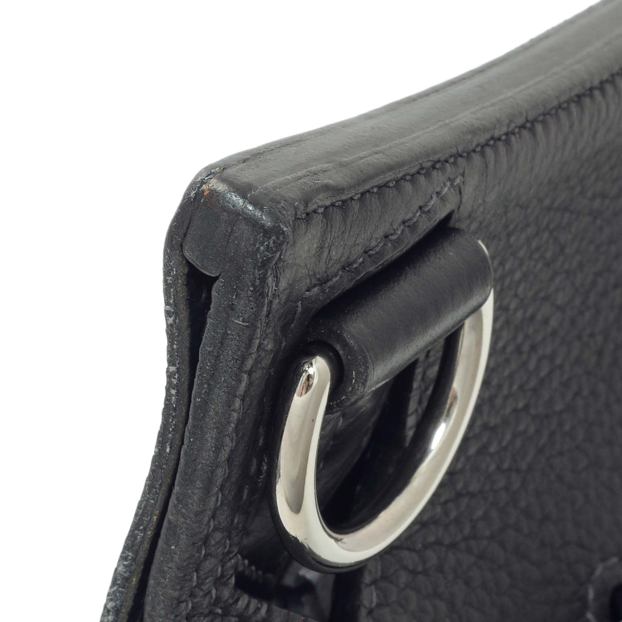 Hermes Bleu Nuit Clemence Jypsiere 34 Handbags Hermes