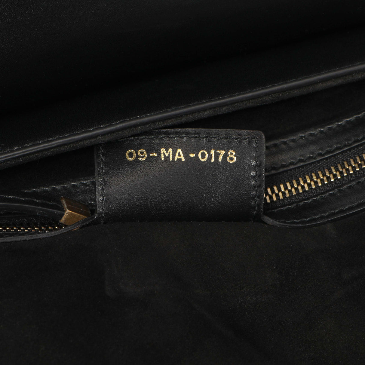 Christian Dior Black Smooth Calfskin Saddle Bag Handbags Christian Dior