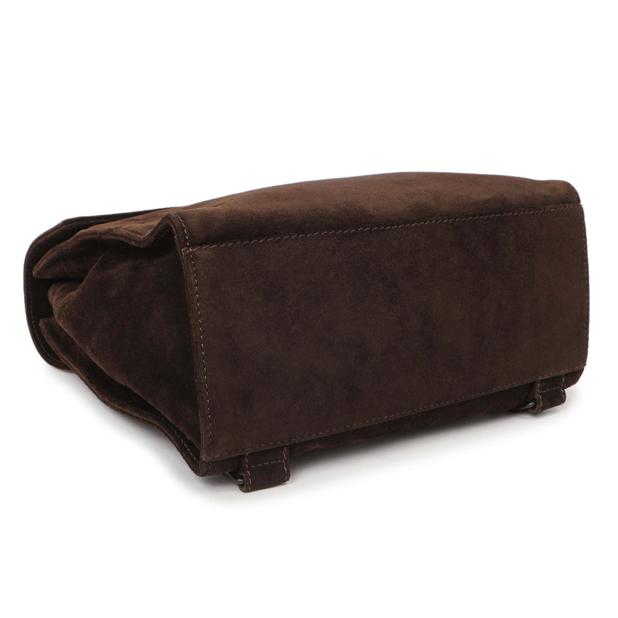 Chanel Brown Suede CC Backpack Handbags Chanel