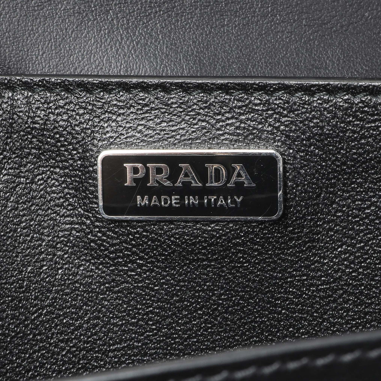 Prada Black City Calf Saffiano Cahier Bag Handbags Prada