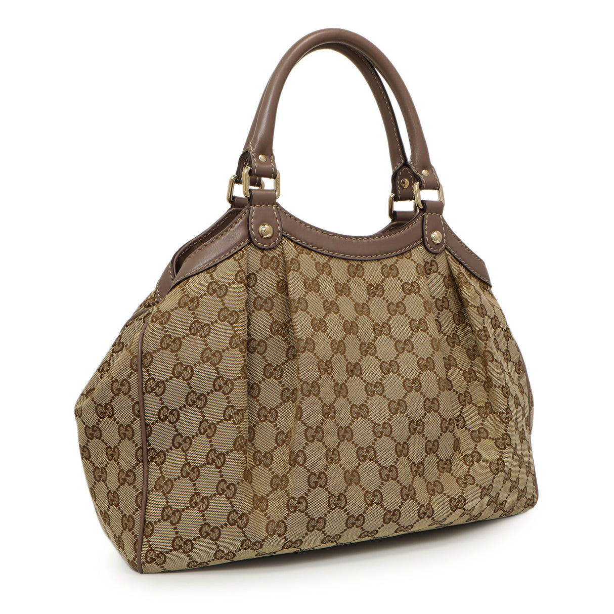 Gucci Mauve Monogram Medium Sukey Handbags Gucci
