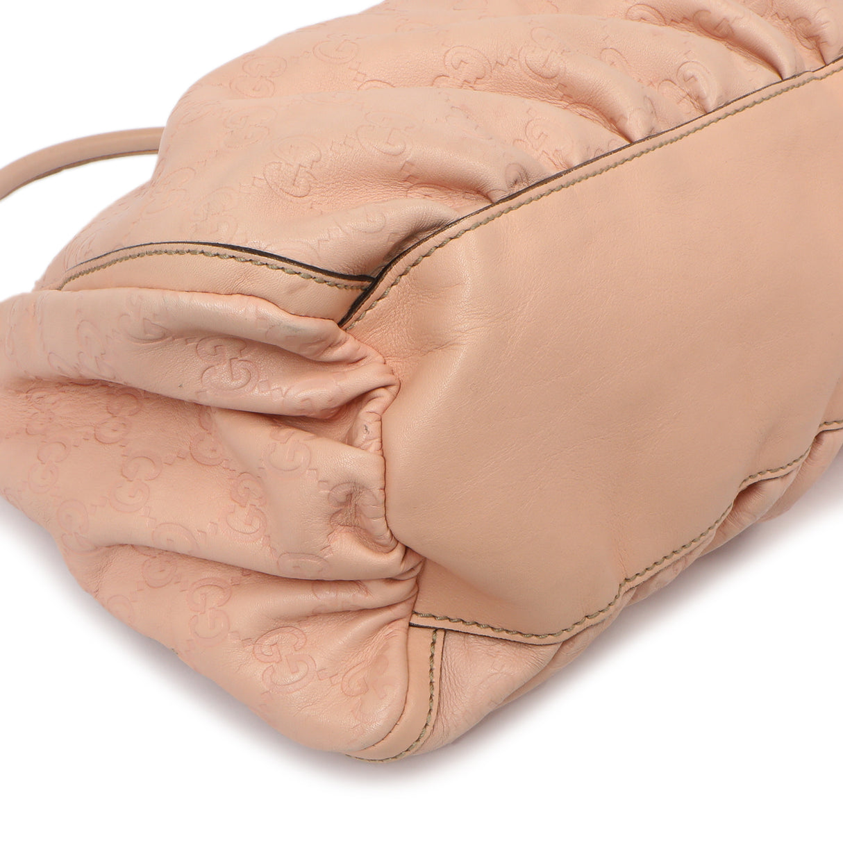 Gucci Pink Guccissima Large D Ring Hobo Handbags Gucci