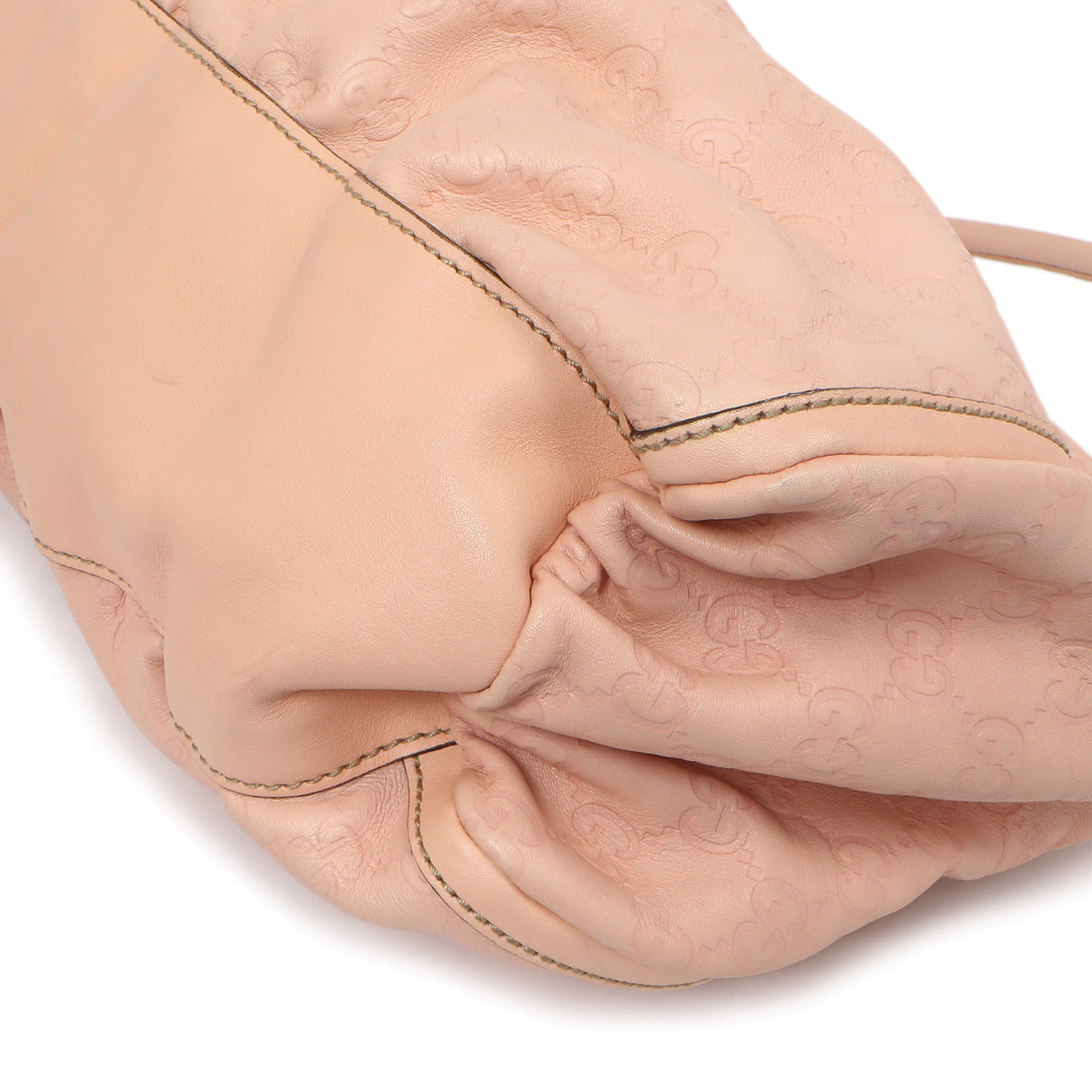 Gucci Pink Guccissima Large D Ring Hobo Handbags Gucci