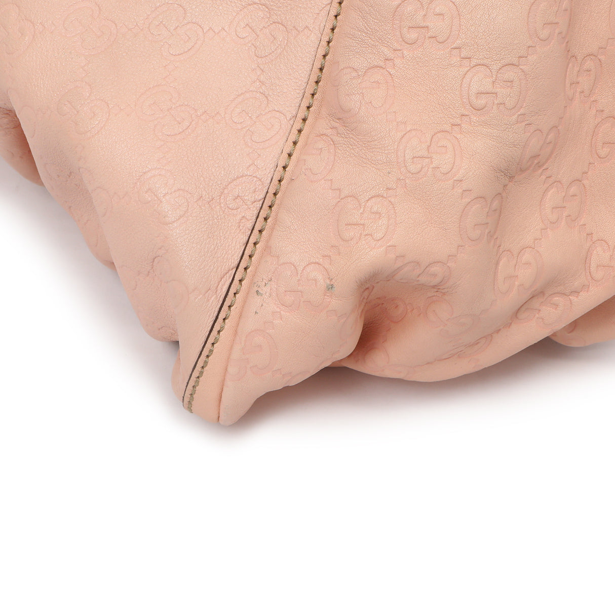 Gucci Pink Guccissima Large D Ring Hobo Handbags Gucci