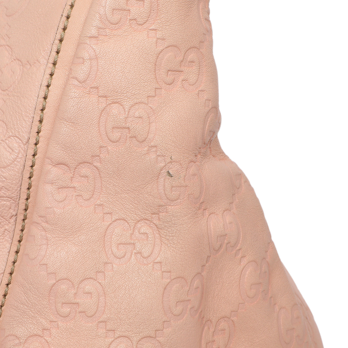 Gucci Pink Guccissima Large D Ring Hobo Handbags Gucci